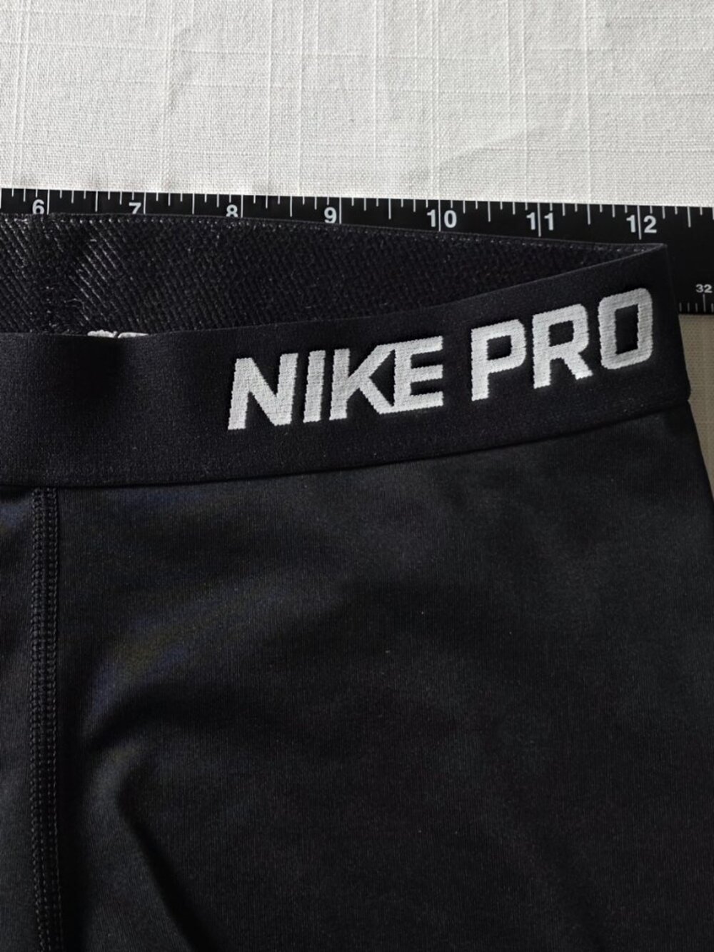 Nike Pro Womens Black Shorts Size S - Picture 5 of 8